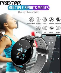 119plus Smart Wristband Motion Pedometer Alarm Clock Color Screen Bluetooth Wristband Watch Multi Functional Smart Watch 1