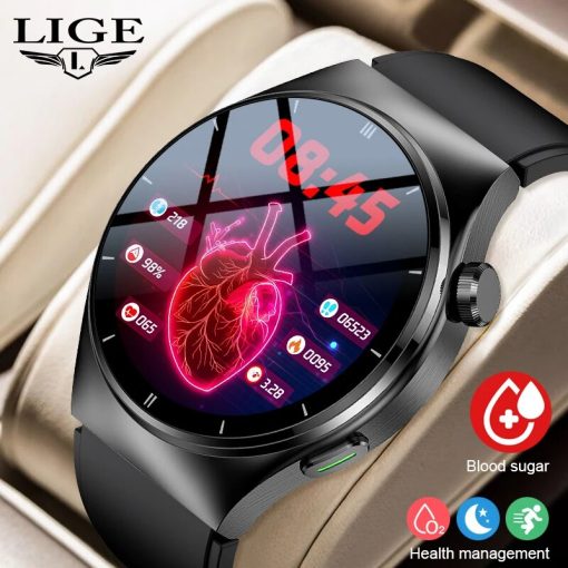 2023 Lige New Watch Gt3 Pro Smart Watch Men Nfc Waterproof Sport Fitness Tracker Bluetooth Call 5