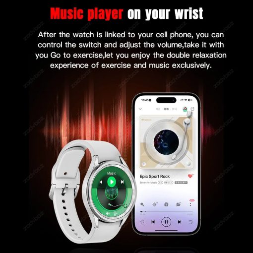 2023 Nfc Smart Watch Men Dial Ai Voice Call Sport Watches Women Compass Gps Tracker Waterproof 2