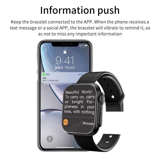 2023 Smart Watch Men Smartwatch Women Bluetooth Call Waterproof Sports Fitness Bracelet Health Monitoring Series 8 1