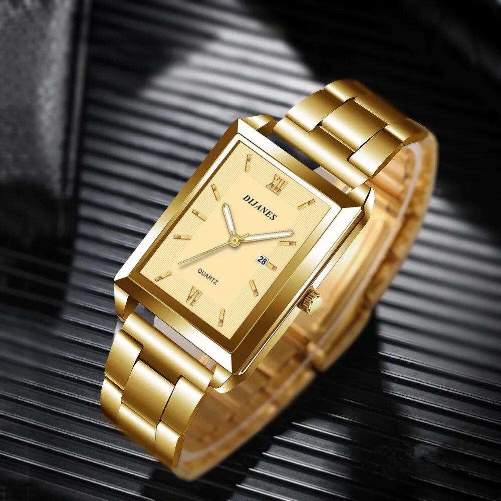 2023-Top-Brand-Luxury-Watches-for-Men-Fashion-Quartz-Wristwatch-Square-Gold-Stainless-Steel-Business-Clock-2