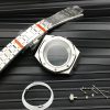 41mm Black Case Watchband Men S Watch Strap Parts For Seiko Nh36 Nh35 Movement 31 8mm