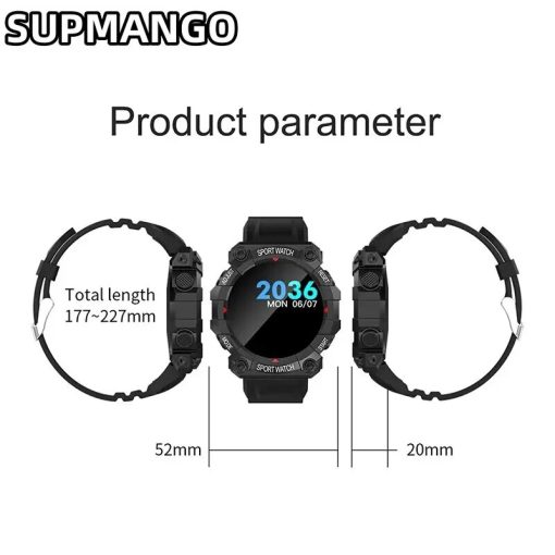 B33 Real Stepcount Smart Watch Multi Function Step Connected Smart Watch For Men And Women Suitable 11