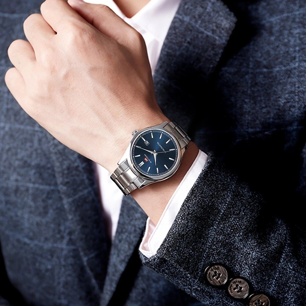 Business-Men-s-Watch-VA-VA-VOOM-2023-Fashion-Trend-Blue-Stainless-Steel-Waterproof-Quartz-Movement-1