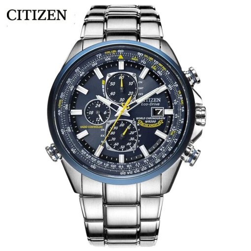 Citizen Men Watches Luxury Trend Quartz Calendar Waterproof Multi Function Fancy Round Watch Stainless Automatic Watch 11