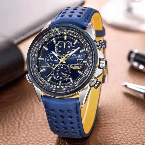 Citizen Men Watches Luxury Trend Quartz Calendar Waterproof Multi Function Fancy Round Watch Stainless Automatic Watch 14