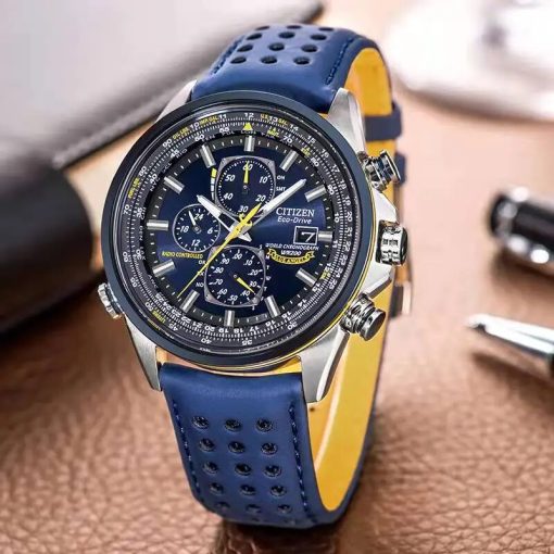 Citizen Men Watches Luxury Trend Quartz Calendar Waterproof Multi Function Fancy Round Watch Stainless Automatic Watch 16