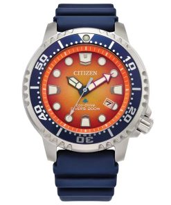 Citizen Sports Diving Watch Silicone Glow Men S Watch Luxury Trend Quartz Clock Calendar Waterproof Multifunctional 1