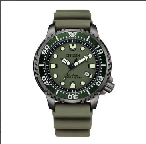 Citizen Sports Diving Watch Silicone Glow Men S Watch Luxury Trend Quartz Clock Calendar Waterproof Multifunctional 4