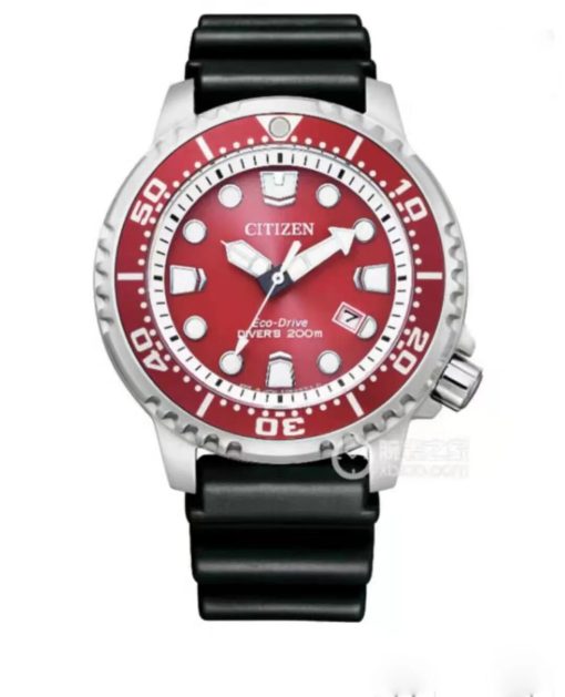 Citizen Sports Diving Watch Silicone Glow Men S Watch Luxury Trend Quartz Clock Calendar Waterproof Multifunctional 5