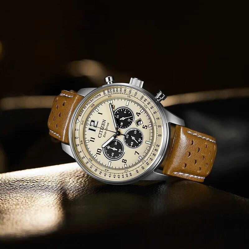 CITIZEN-Watch-Men-s-FF-Flight-Series-Photokinetic-Three-Eyeskin-Band-Wristwatch-CA4500-Stainless-Steel-Fashion-2