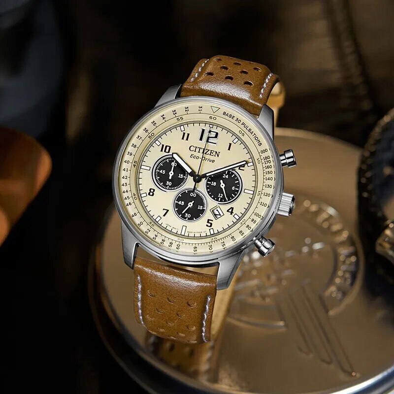 CITIZEN-Watch-Men-s-FF-Flight-Series-Photokinetic-Three-Eyeskin-Band-Wristwatch-CA4500-Stainless-Steel-Fashion-3