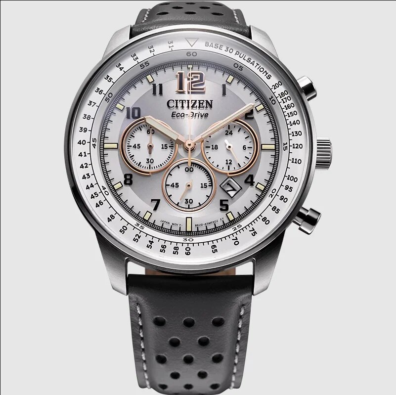 CITIZEN-Watch-Men-s-FF-Flight-Series-Photokinetic-Three-Eyeskin-Band-Wristwatch-CA4500-Stainless-Steel-Fashion-5