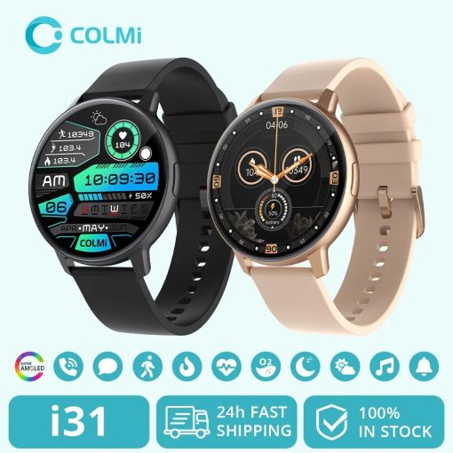 Colmi I31 Smartwatch 1 43 Inch Amoled Screen 100 Sports Modes 7 Day Battery Life Always