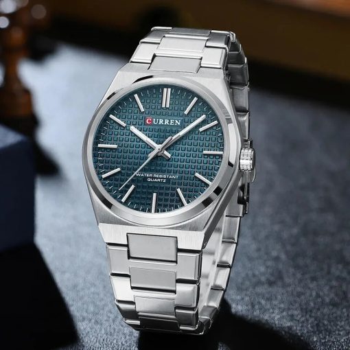 Curren Luxury Men S Watch Casual Business Style Watch For Men 30m Waterproof Stainless Steel Quartz 1