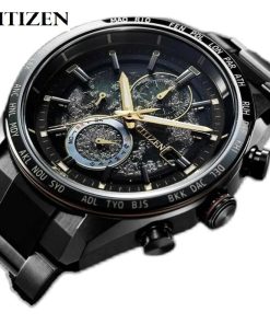 Citizen Back Of The Moon Men S Watch Luxury Stainless Steel Quartz Watch Calendar Luminous Clock 1
