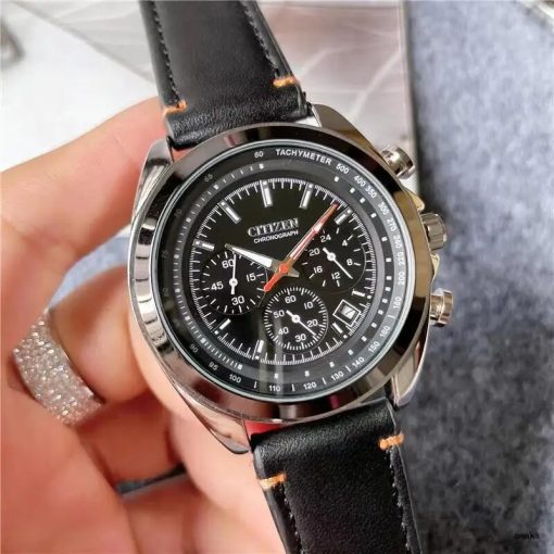 Citizen Fashion Men Stainless Steel Watch Luxury Calendar Quartz Wrist Watch Business Watches For Man Clock 13