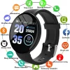 D18 Smart Watch Heart Rate Monitor Men S Women S Smartwatch Round Fitness Digital Watches For