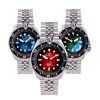 Diver 3 8 Mechanical Watch Men Nh35 Movt Sunburst Red 20bar Waterproof Skx Wristwatch 120clicks Bezel