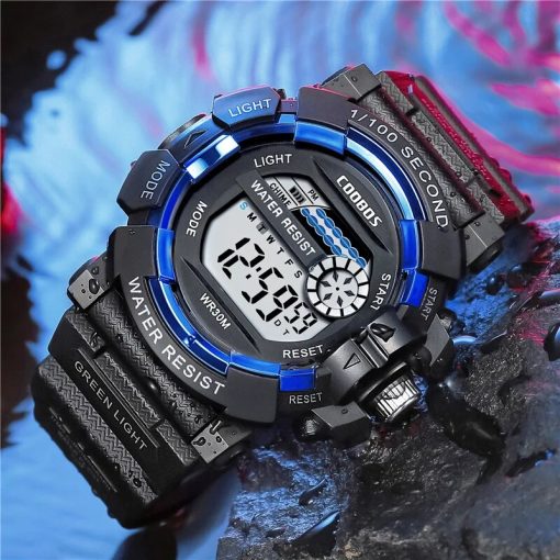 Fashion Men S Led Digital Watch Date Sport Outdoor Electronic Watch For Men Top Brand Luxury 4