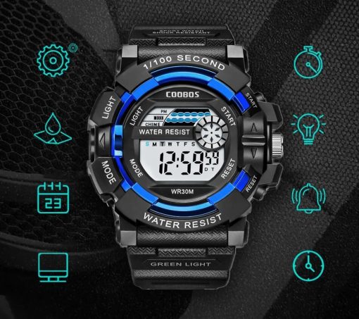 Fashion Men S Led Digital Watch Date Sport Outdoor Electronic Watch For Men Top Brand Luxury 5