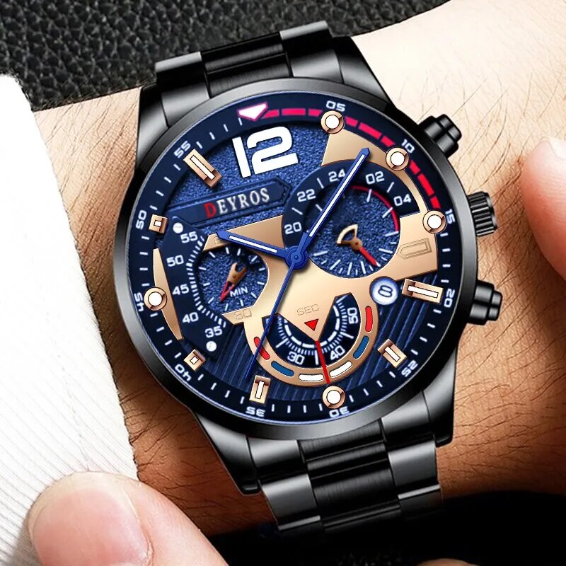 Fashion-Mens-Stainless-Steel-Watches-Luxury-Quartz-Wristwatch-Calendar-Luminous-Clock-Men-Business-Casual-Watch-Reloj-5