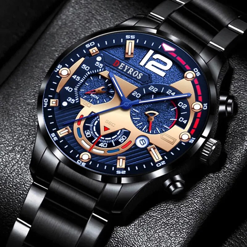 Fashion-Mens-Stainless-Steel-Watches-Luxury-Quartz-Wristwatch-Calendar-Luminous-Clock-Men-Business-Casual-Watch-Reloj
