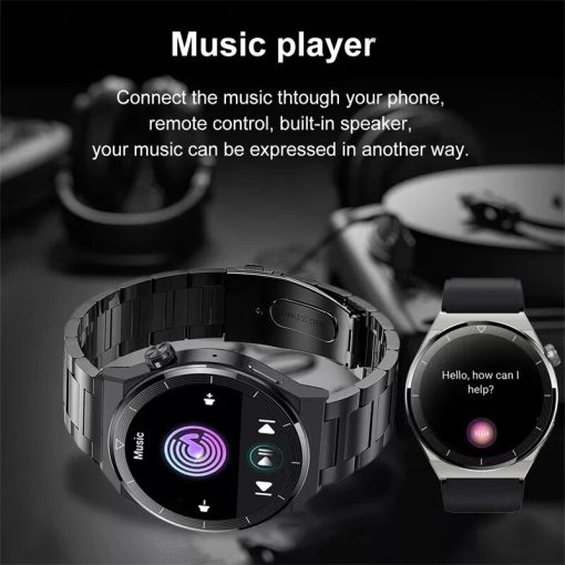 For Huawei Xiaomi Nfc Smart Watch Men Heart Rate Ip68 Waterproof Sport Fitness Tracker 2023 New 3