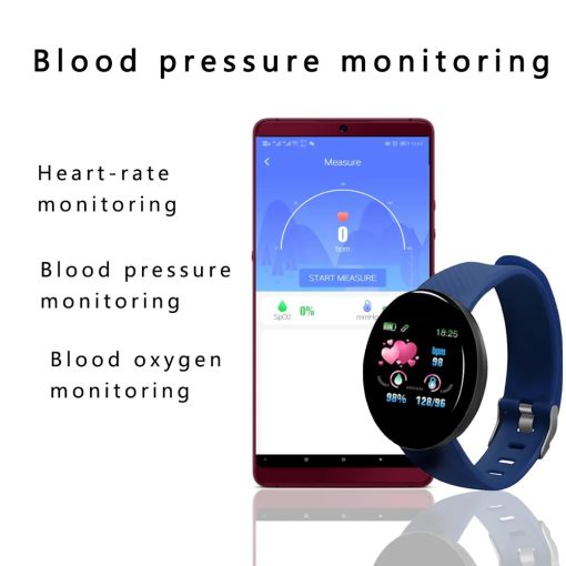 For Xiaomi Bluetooth Smart Watch Men Women Blood Pressure Heart Rate Monitor Sport Smartwatch Digital Watches 2