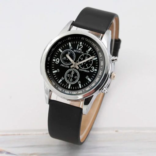 Free Shipping Reloj Hombre Three Eye Watches Quartz Men S Watch Glass Belt Wristwatches Watches For 2