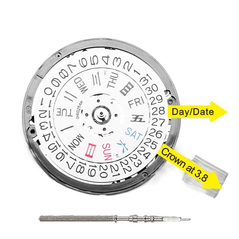 Japan-NH36-Movement-Seiko-Original-Nh36a-Three-dot-Double-Calendar-Automatic-Mechanical-For-Skx007-MOD-Dial-1
