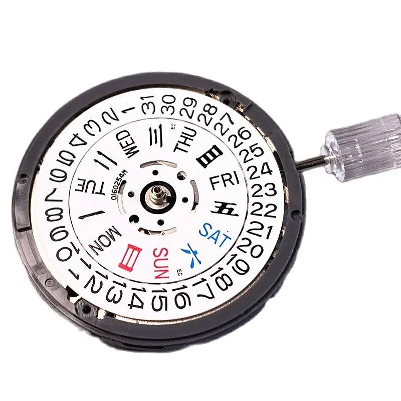 Japan-NH36-Movement-Seiko-Original-Nh36a-Three-dot-Double-Calendar-Automatic-Mechanical-For-Skx007-MOD-Dial-2