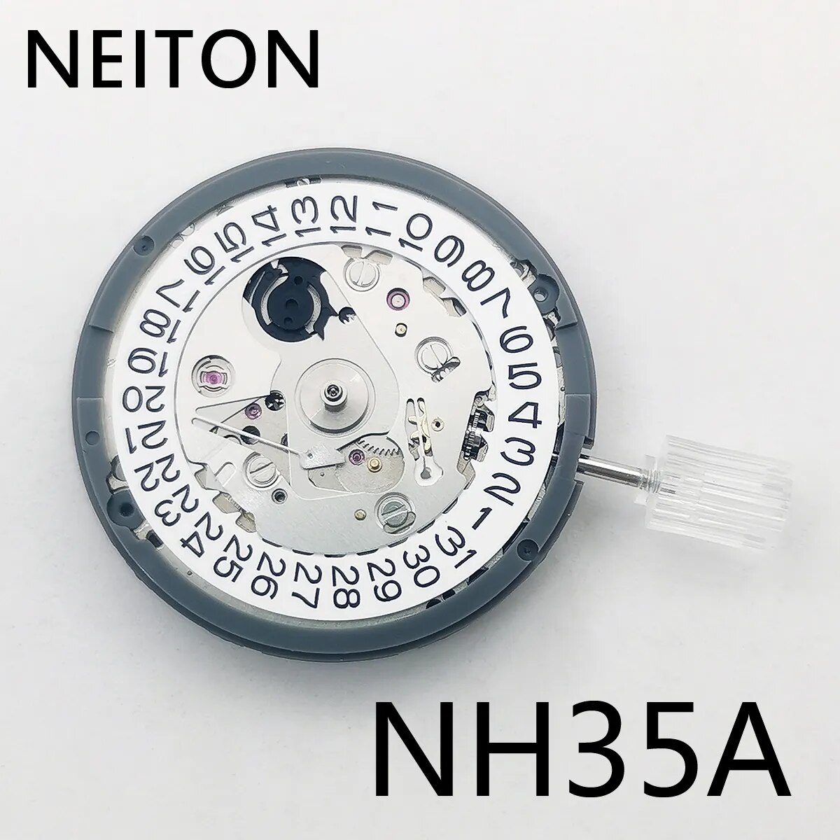 Japan-Seiko-NH35A-Premium-Mechanical-Movement-NH35-White-Date-wheel-24-Jewels-Automatic-Self-winding-High