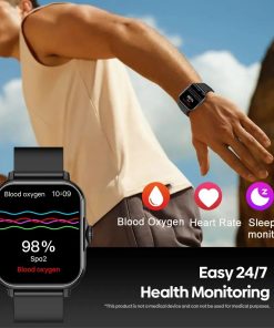 Lemado S18 New Bluetooth Call Smart Watch Men Women Health Monitor Smart Notifications Sports Smartwatch Voice 1