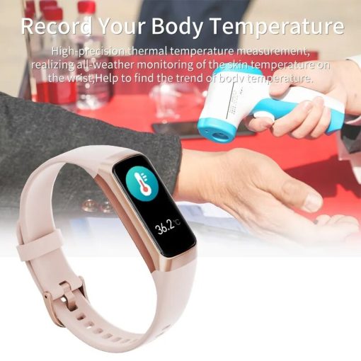 Lige Amoled Smart Watch Men 2023 Smart Band Women Heart Rate Blood Smartwartch Waterproof Smart Bracelet 2