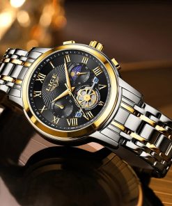 Lige Business Watches For Men Top Brand Luxury Men Watch Fashion Sport Waterproof Chronograph Quartz Watch 1