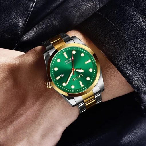 Lige Diver Watches For Men Fashion Military Waterproof Quartz Chronograph Wristwatches Top Luxury Sport Watch Men 10