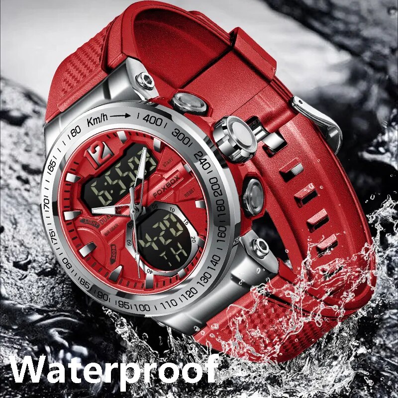 LIGE-New-Men-Fashion-Sports-Watches-Dual-Display-Digital-Silicone-Strap-Quartz-Watch-For-Men-50M-2