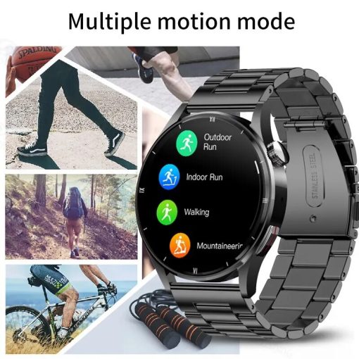 Lige Smart Watch For Men Full Touch Screen Sport Fitness Watch Man Ip67 Waterproof Bluetooth For