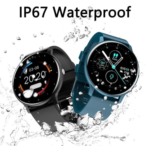 Lige Smart Watch Men Women Full Touch Screen Sport Fitness Watch Man Ip67 Waterproof Bluetooth For 7