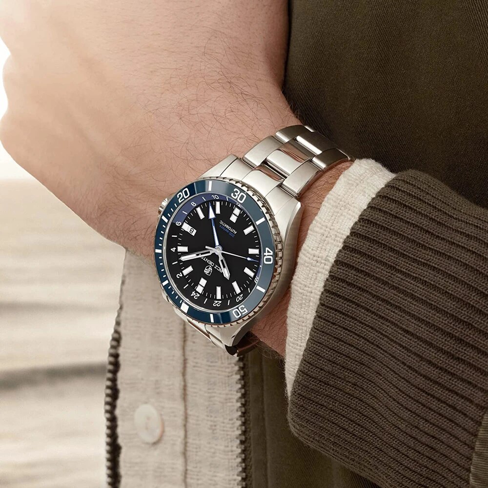 Lacz-Denton-2023-GMT-Men-s-Watches-Mechanical-Top-brand-luxury-Wristwatch-for-men-Automatic-watch-1