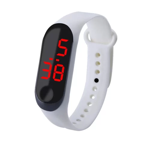 Led Digital Watch Men Women Casual Fashion Sport Girls Bracelet Boys Watches Electronic Silicone Wrist Watch 1