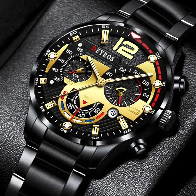 Luxury-Fashion-Mens-Watches-Stainless-Steel-Quartz-Wristwatch-Calendar-Luminous-Clock-Men-Business-Casual-Watch-Reloj