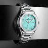 Mark Fairwhale Luxury Blue Watches Men Automatic Date Stainless Steel Clock Fashion Waterproof Quartz Aaa Wrist