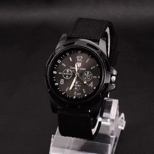 Men Army Watch Nylon Military Male Quartz Watches Fabric Canvas Strap Casual Cool Men S Sport 2