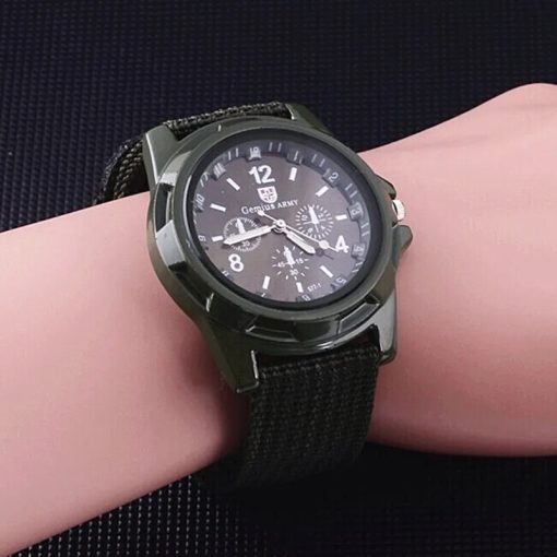 Men Army Watch Nylon Military Male Quartz Watches Fabric Canvas Strap Casual Cool Men S Sport 4