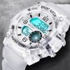 Men Digital Watch Military Sports Swimming Big Watches Fashion 30m Waterproof Electronic Wristwatch Mens Relogios Masculino