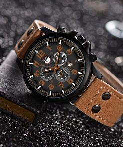 Men Quartz Watch Fashion Simple Business Belt Quartz Watch For Men Watch Student Wristwatch Sports Non 1