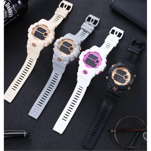 Men Sport Watch Multifunction Military Sports Watch Waterproof Luminous Led Digital Kids Watch Big Dial Student 3