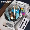 New Gt3pro Smart Watch Men Bluetooth Call Nfc Ip67 Waterproof Health Blood Pressure Fitness Sports Watches